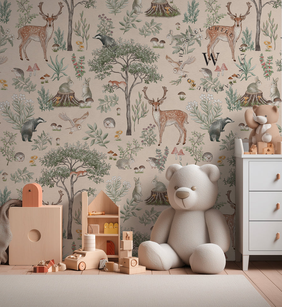 Fantastic Forest Beige