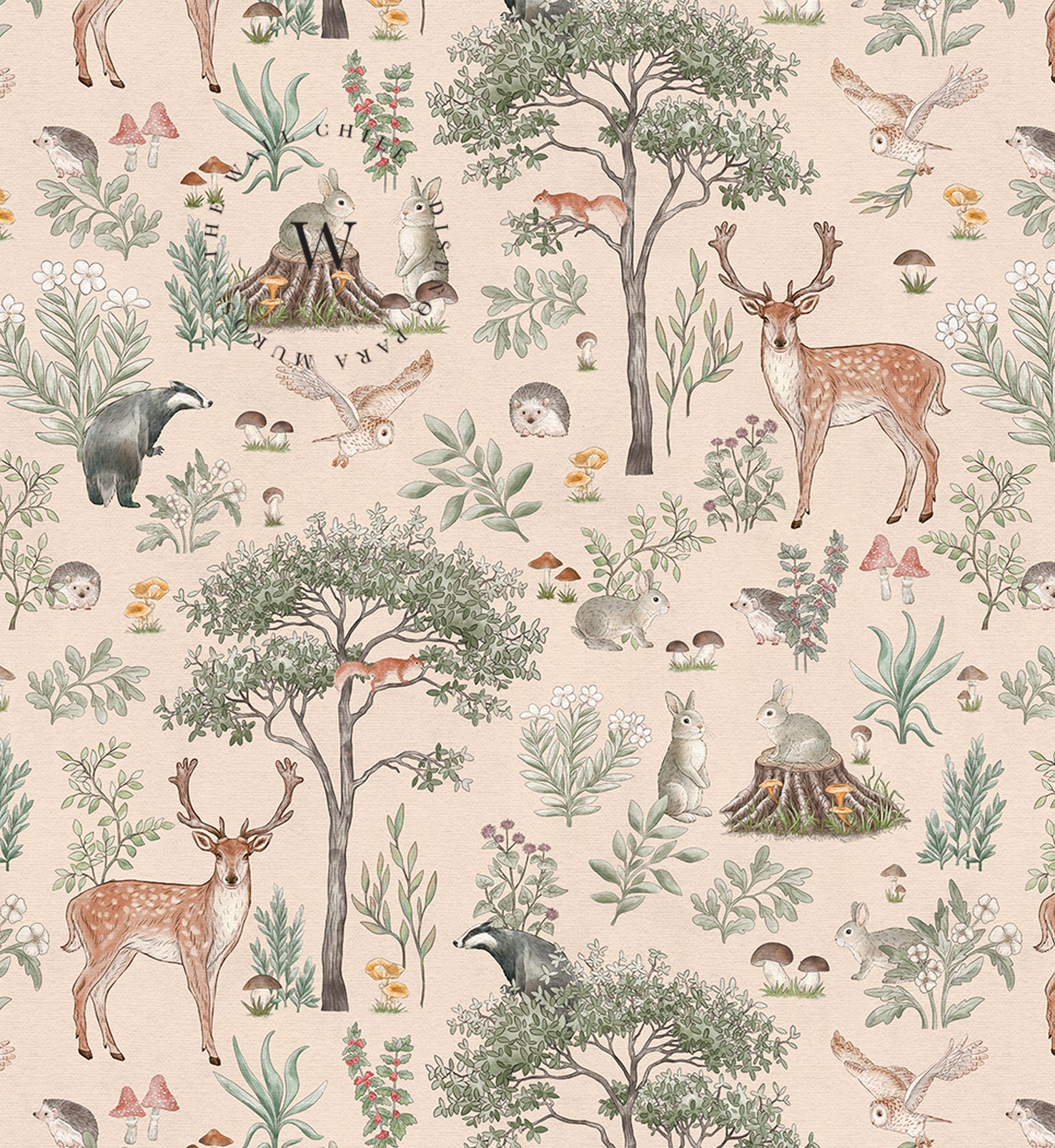 Fantastic Forest Beige