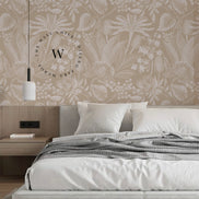 Floral Beige