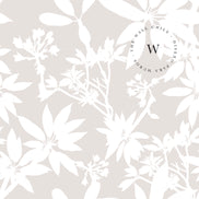 Flower Shape Beige