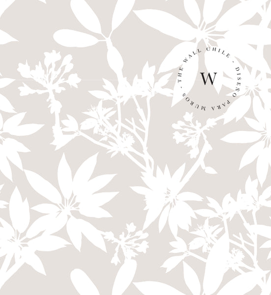 Flower Shape Beige