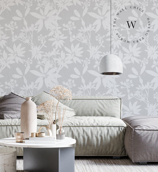 Flower Shape Grey