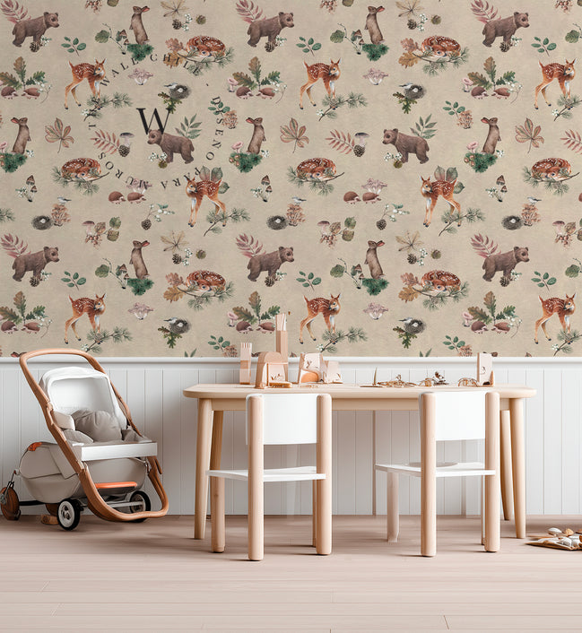 Forest Gathering Beige