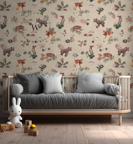 Forest Gathering Beige