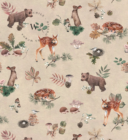 Forest Gathering Beige