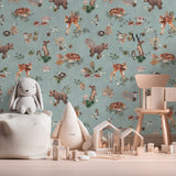 Forest Gathering Blue