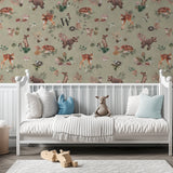 Forest Gathering Green