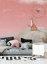 Fox On The Moon Pink