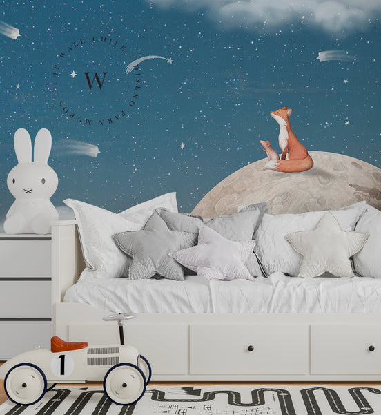 Fox On The Moon