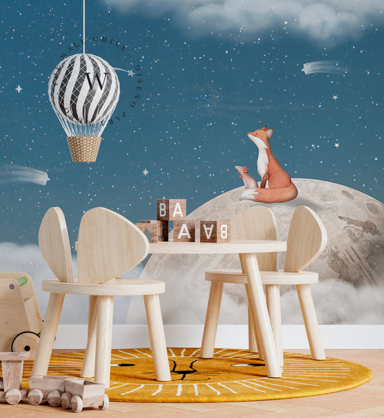 Fox On The Moon