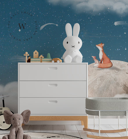 Fox On The Moon