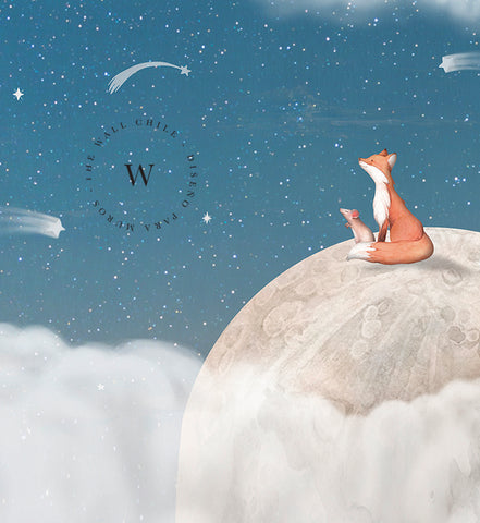 Fox On The Moon