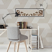 Geo Lines Beige