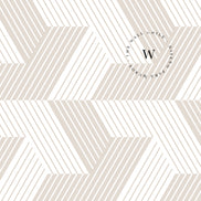 Geo Lines Beige
