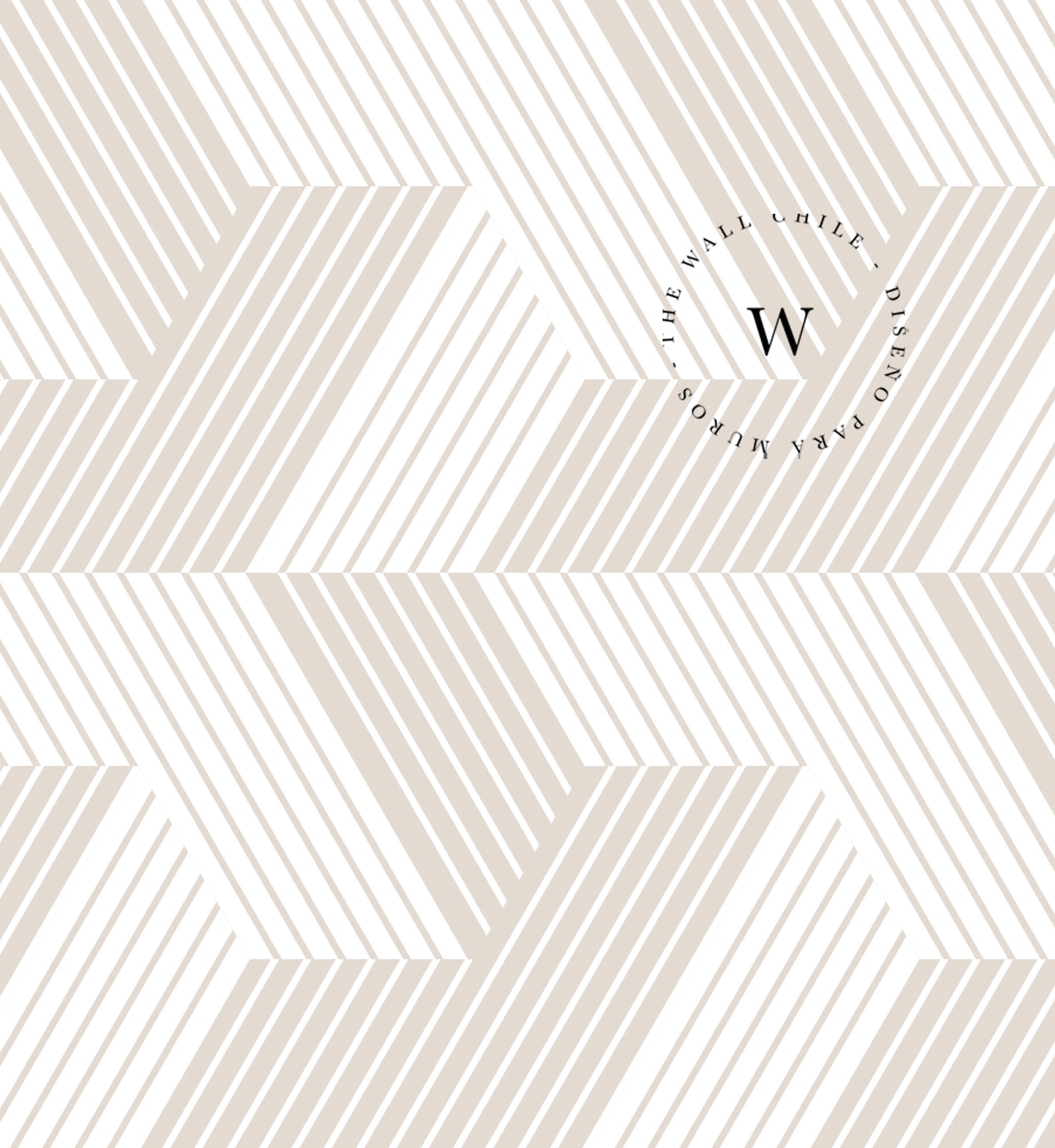 Geo Lines Beige