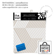 Geo Lines Beige
