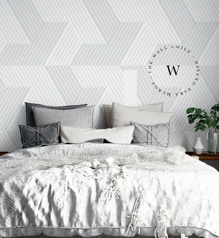 Geo Lines Grey