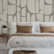 Geo Pattern Beige