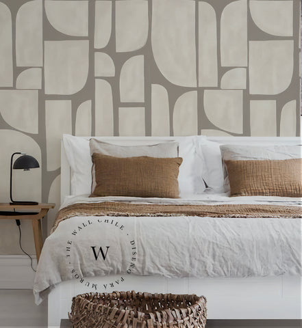 Geo Pattern Beige