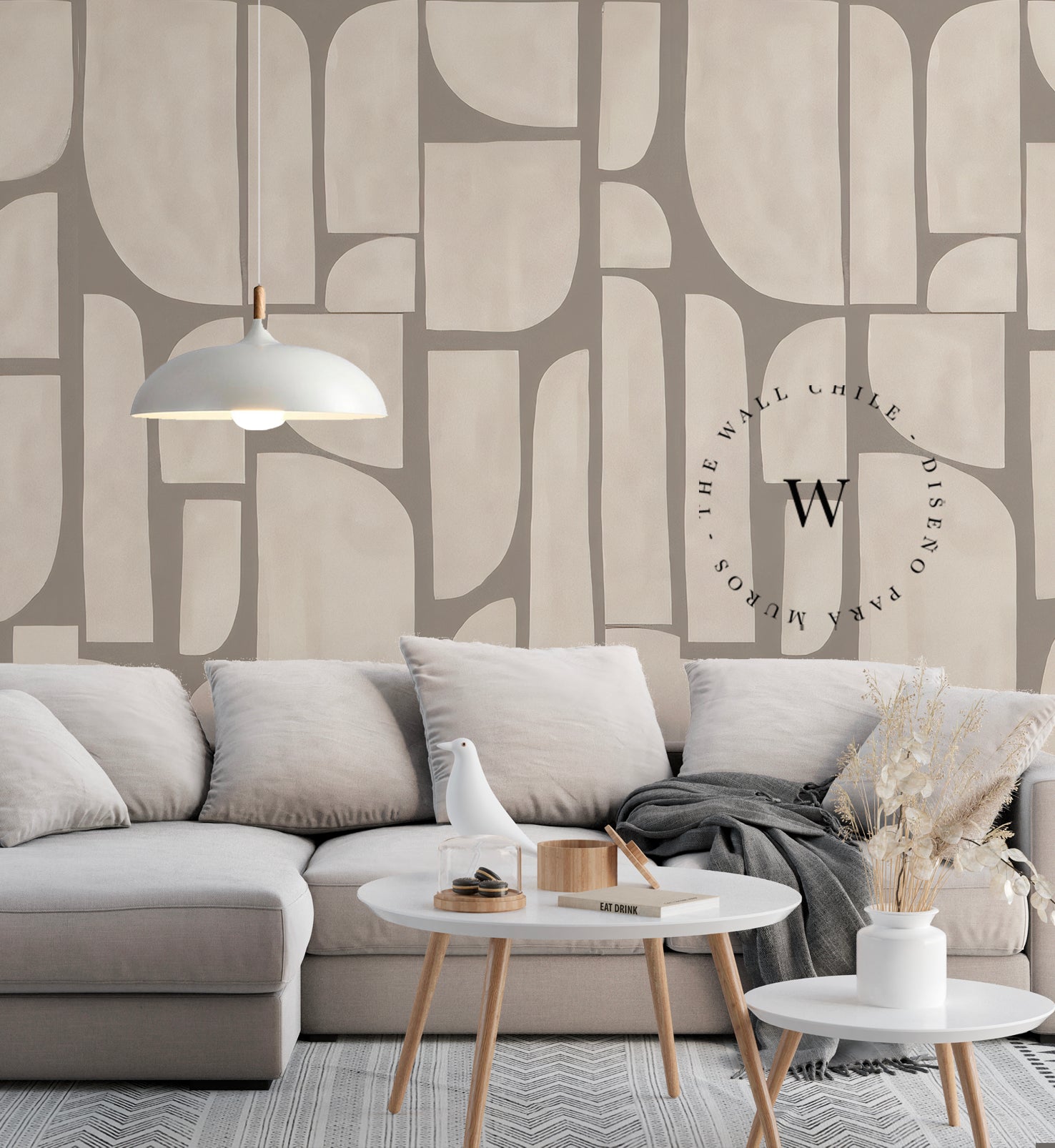 Geo Pattern Beige