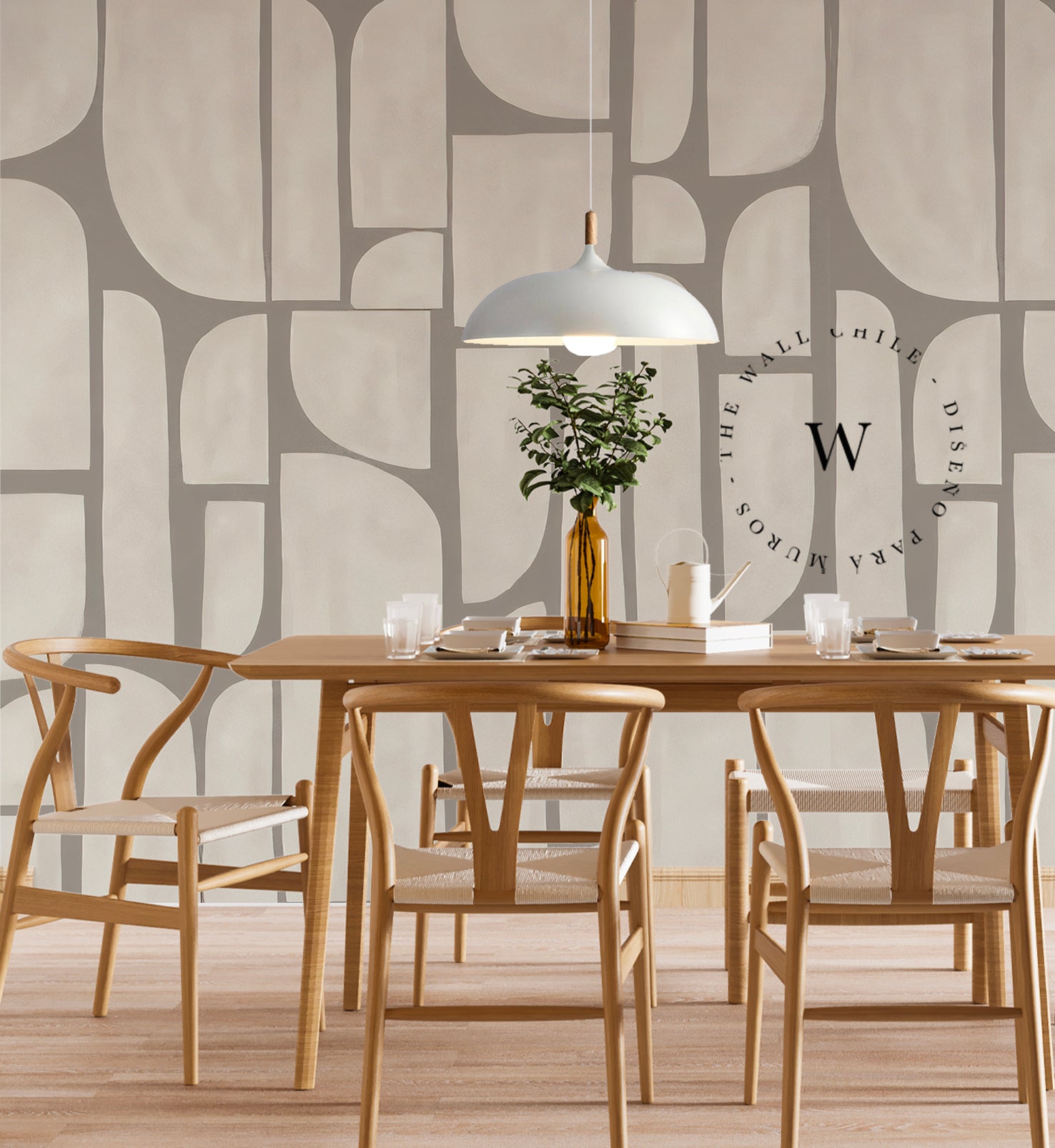 Geo Pattern Beige