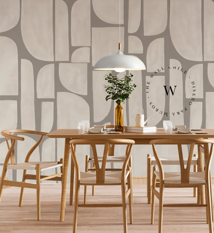Geo Pattern Beige