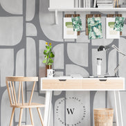 Geo Pattern Grey