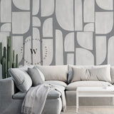 Geo Pattern Grey