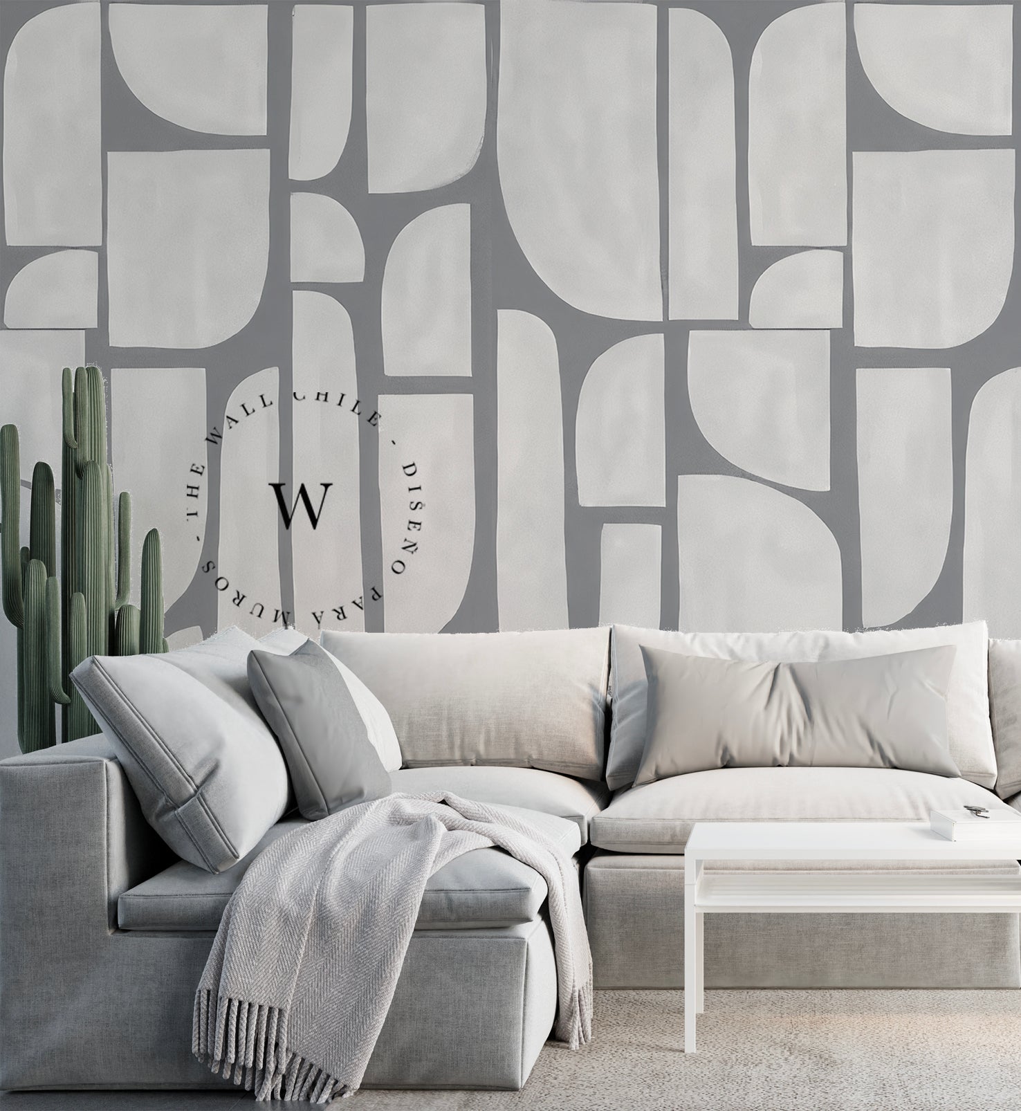 Geo Pattern Grey