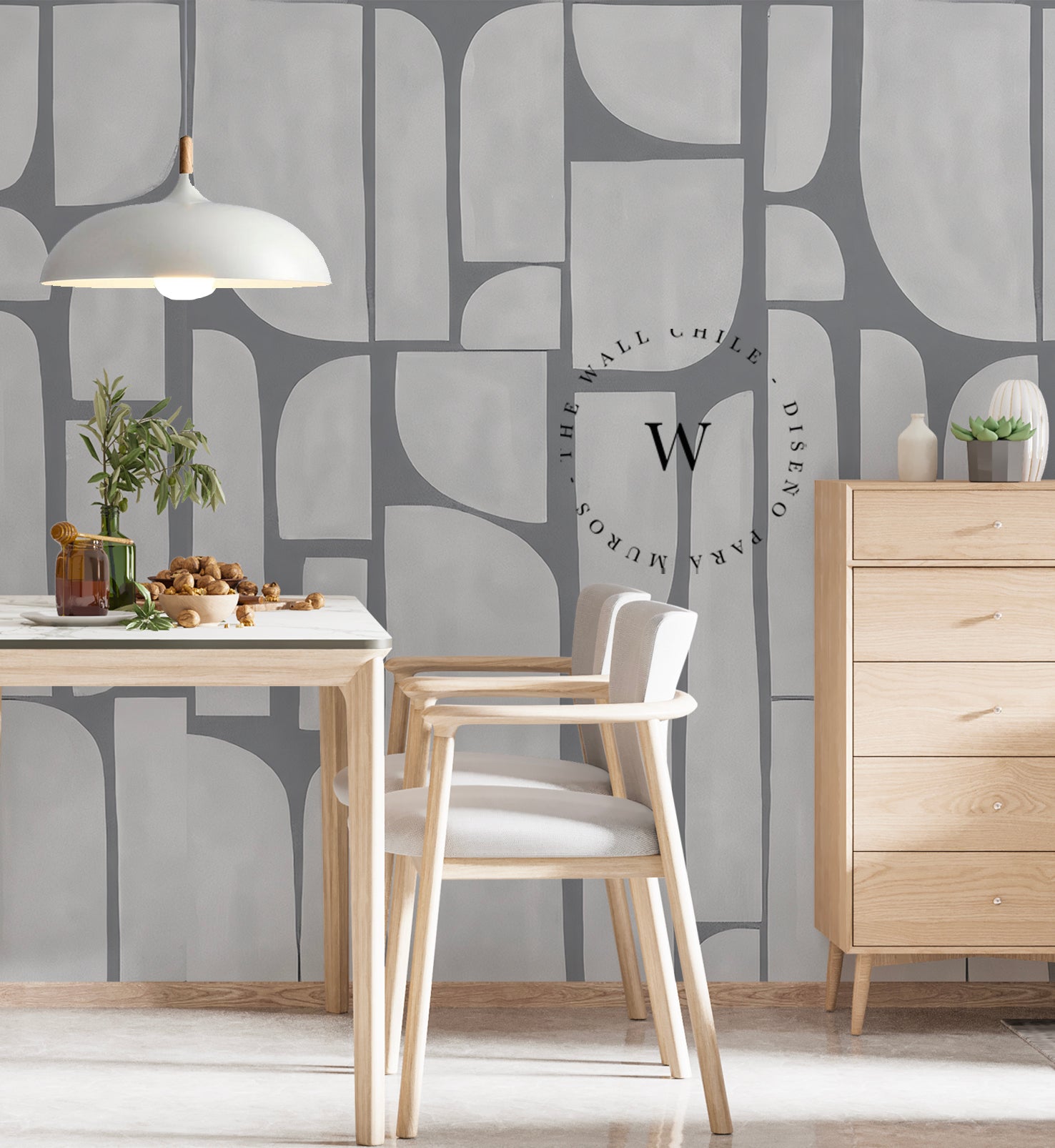 Geo Pattern Grey