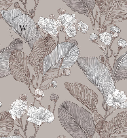 Leaves And Flowers