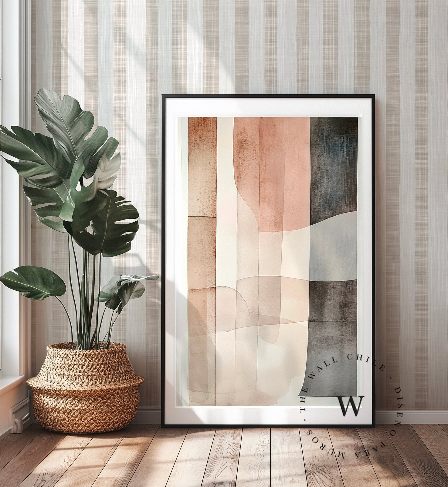 Linen Stripes Beige