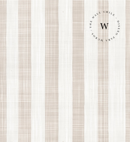 Linen Stripes Beige