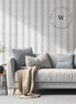 Linen Stripes Grey
