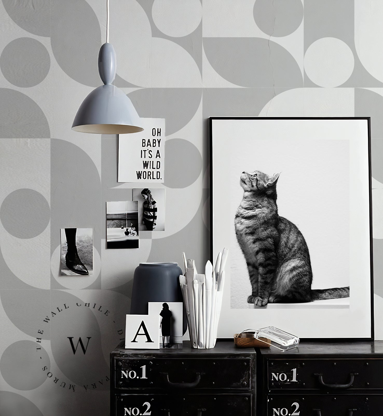 Neo Geometría Grey