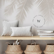 Palm Shadow Beige