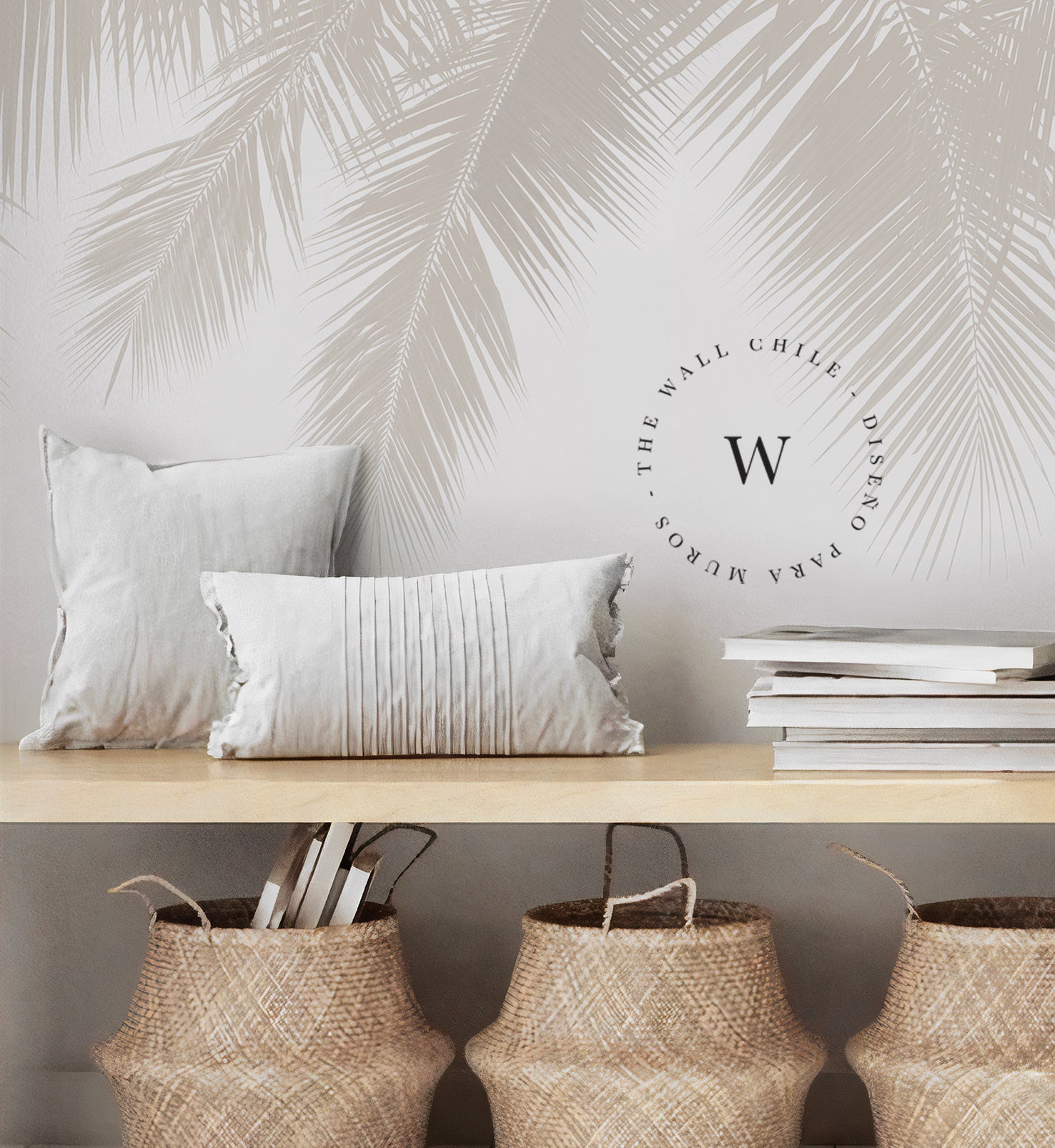 Palm Shadow Beige