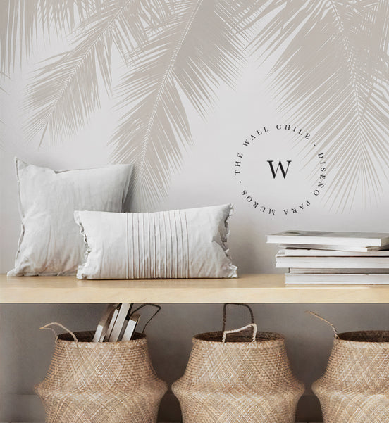 Palm Shadow Beige