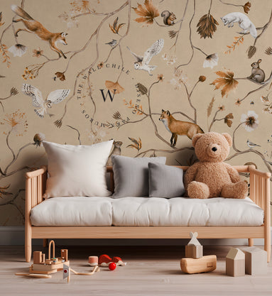 Playful Forest - Beige