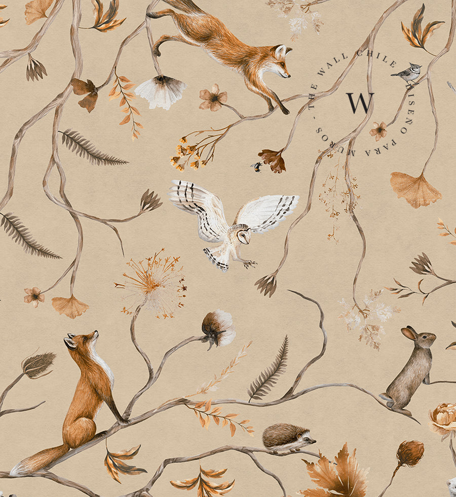 Playful Forest - Beige