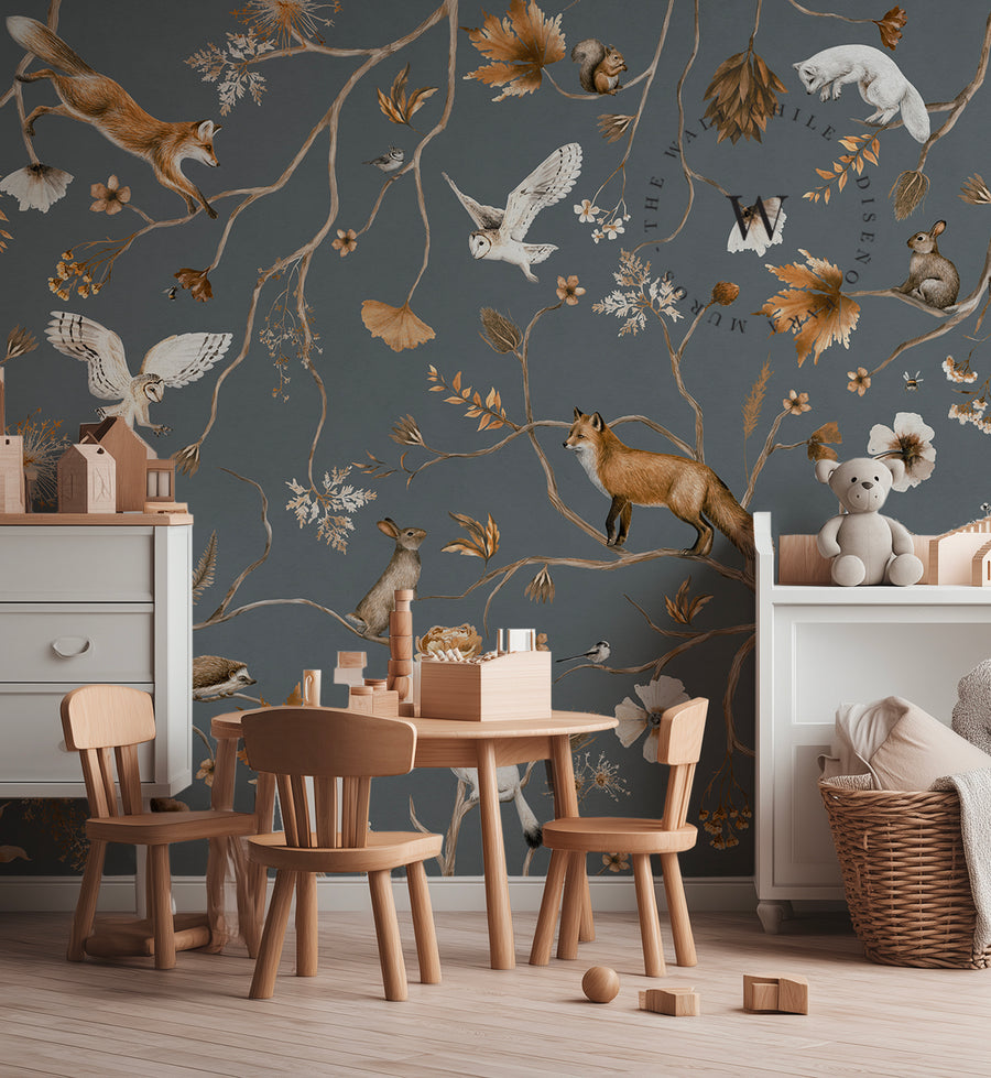 Playful Forest - Blue