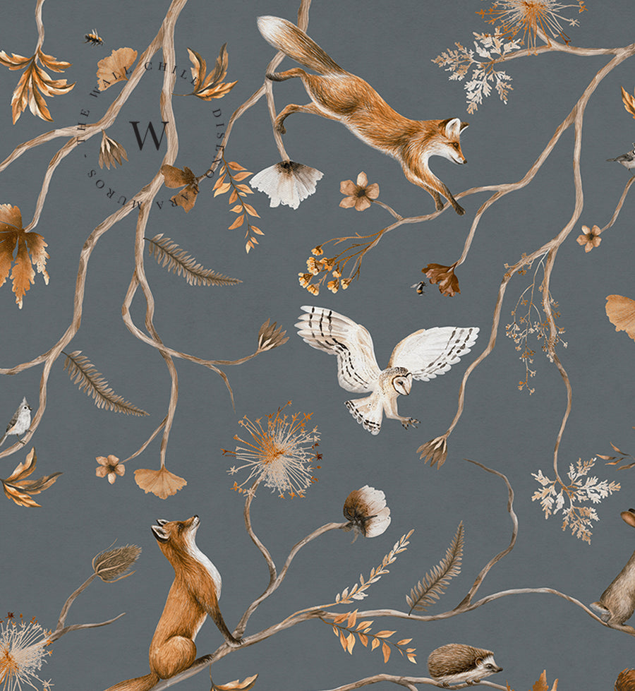 Playful Forest - Blue