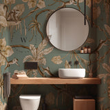 Playful Monkeys – Vintage Green