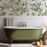 Playful Robins – White