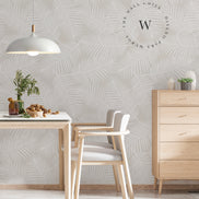 Soft Leaves Beige