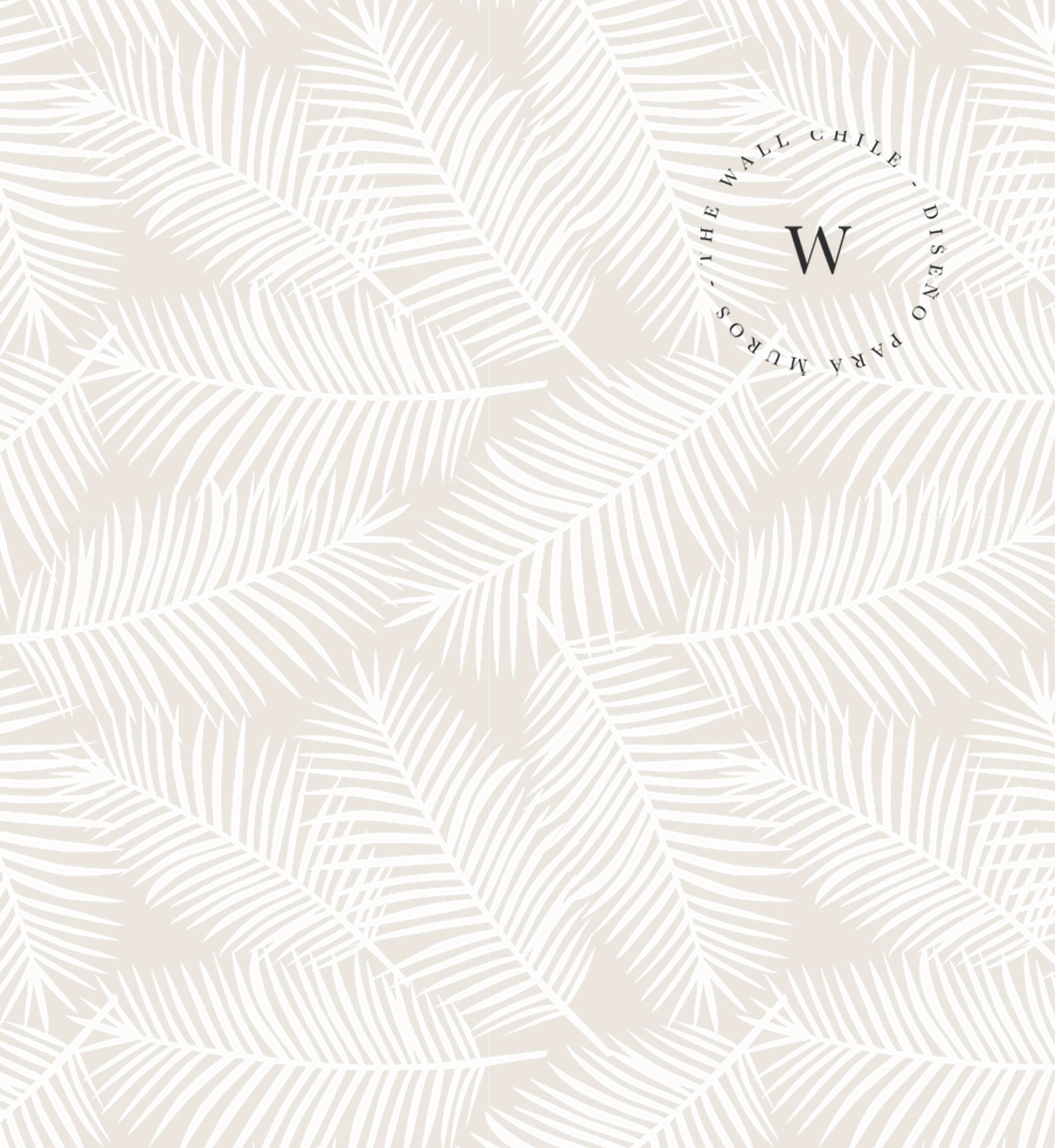 Soft Leaves Beige