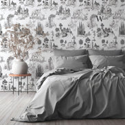 Toile De Jouy Black