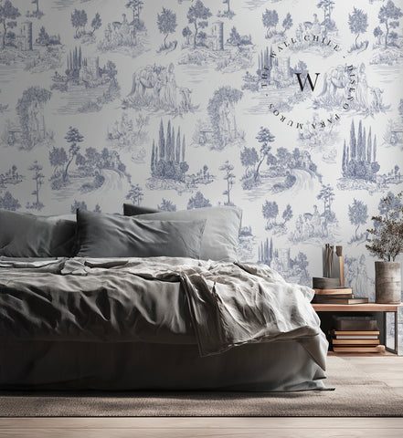 Toile De Jouy Blue