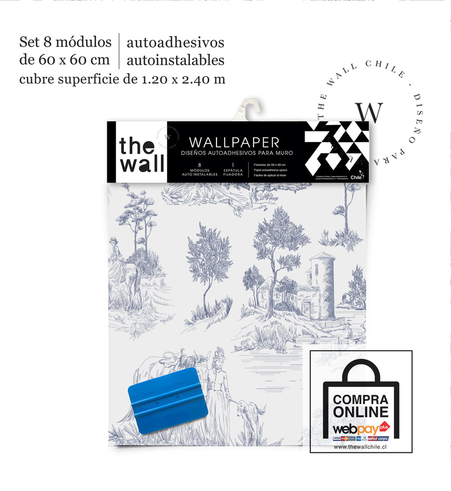 Toile De Jouy Blue