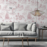 Toile De Jouy Red